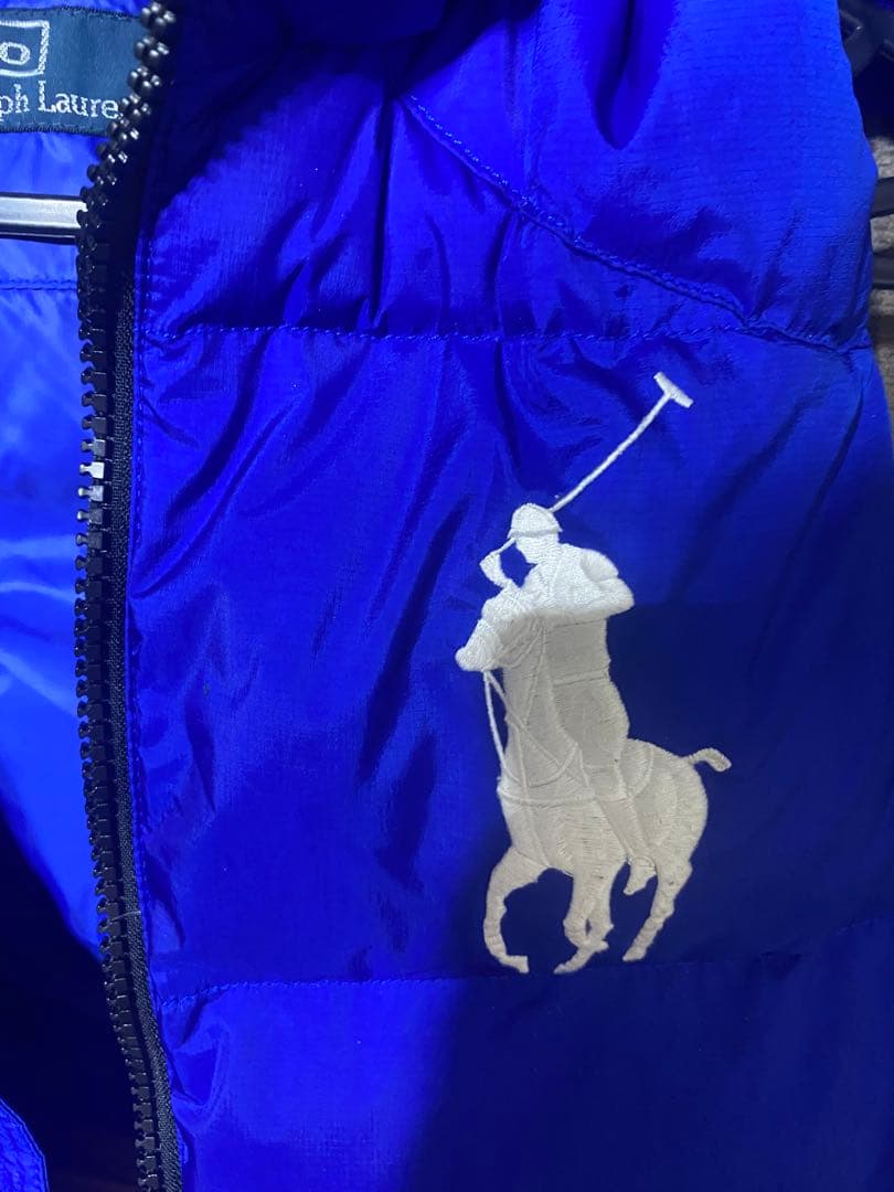 polo ralph lauren ダウンベスト 青 ブルー