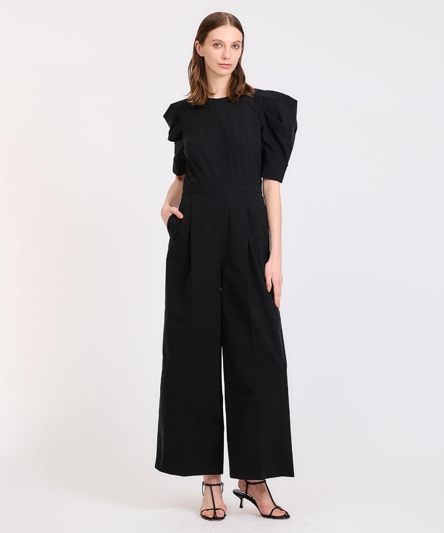 740t*新品 エストネーション バックオープンオールインワン