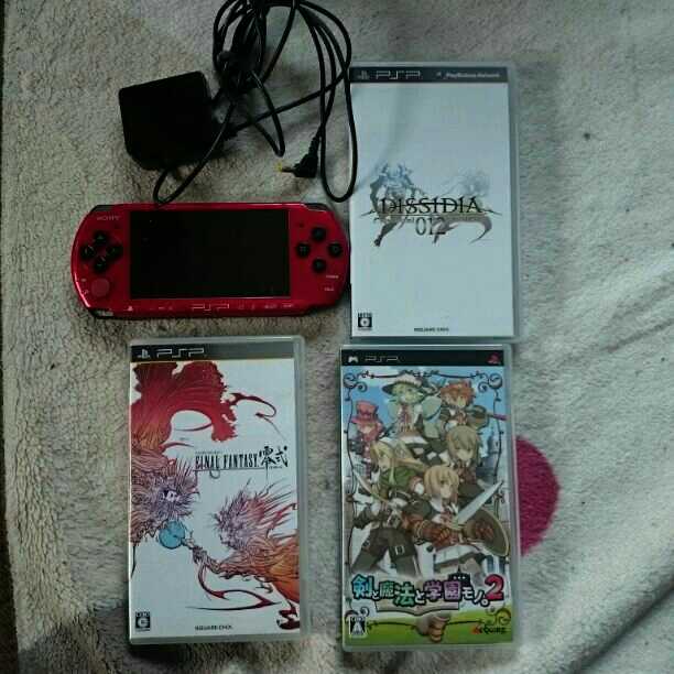 PSP3000、FFと、ととモノ、充電器
