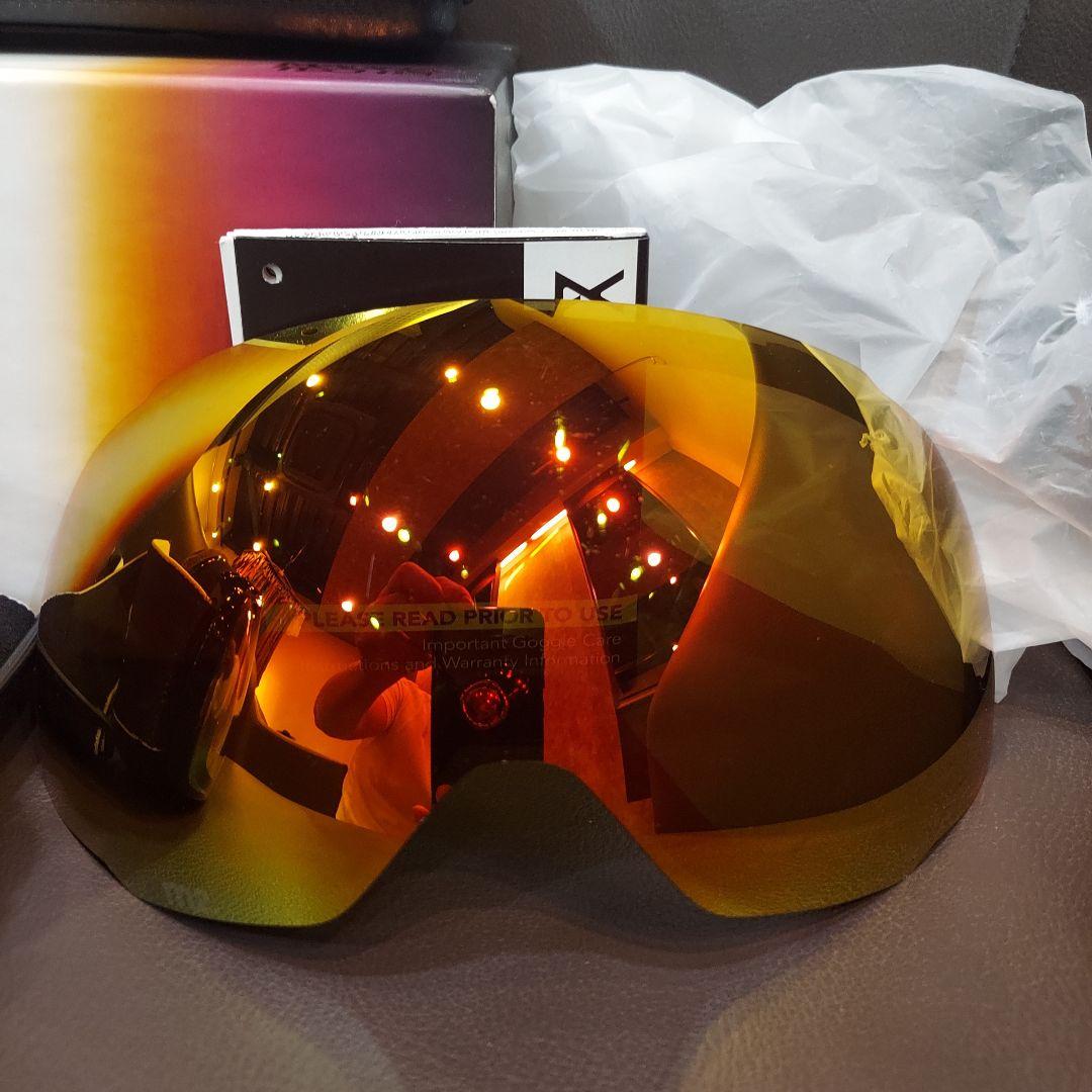 美品 アノンANON(バートンBURTON) M2スノーボード スキーゴーグル