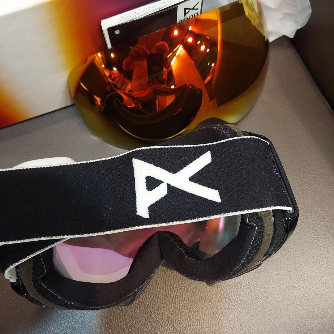 美品 アノンANON(バートンBURTON) M2スノーボード スキーゴーグル