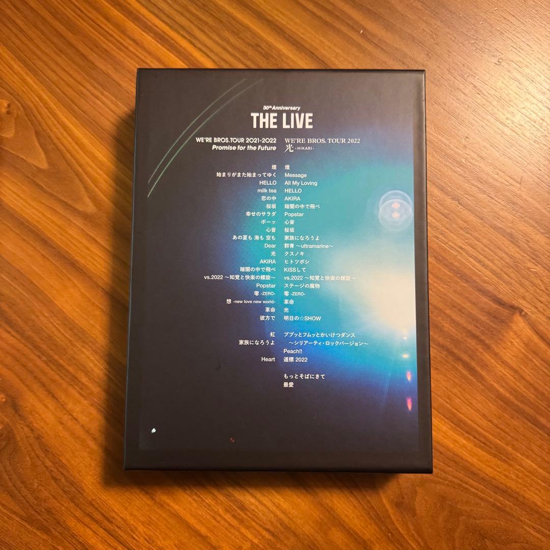 福山雅治　30th Anniversary 「THE LIVE」 初回DVD