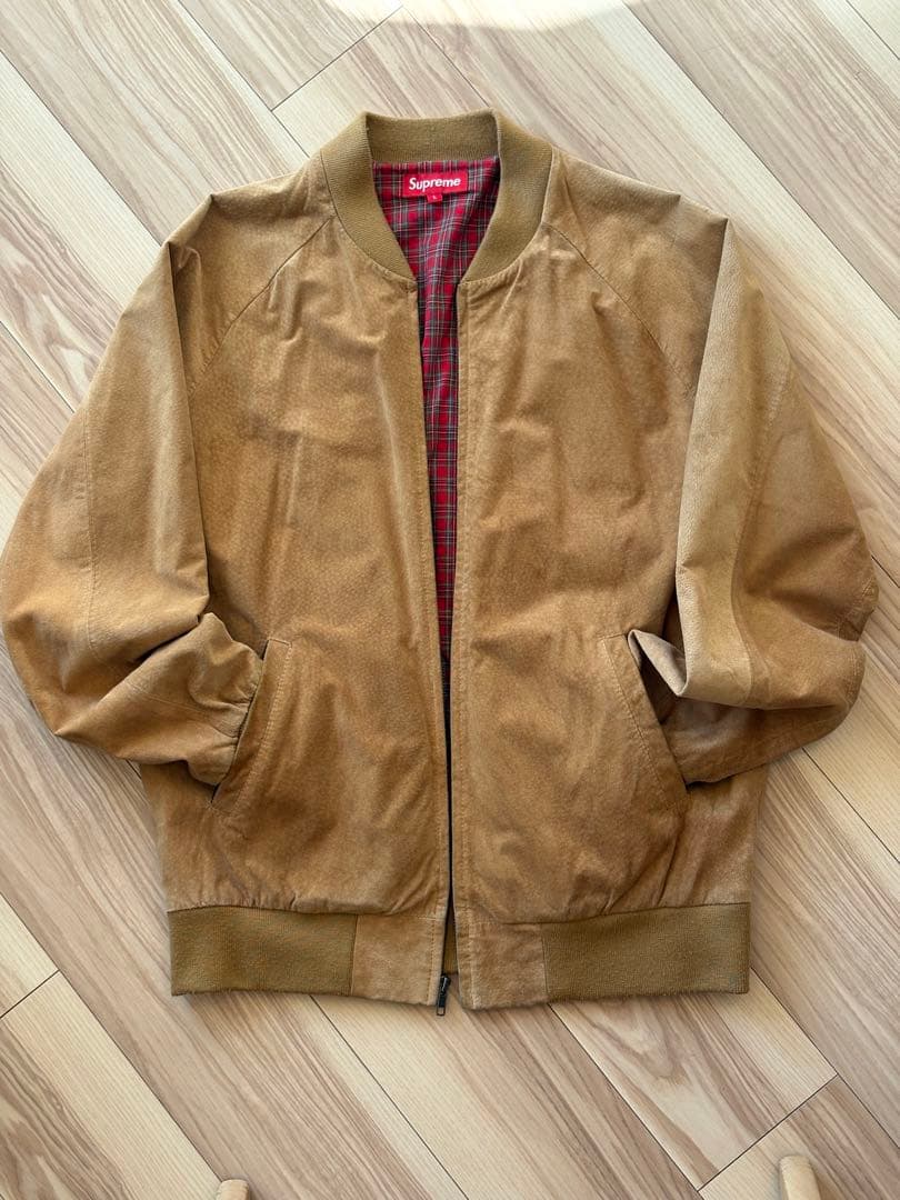 ジャケット・アウター Supreme Suede Bomber Jacket