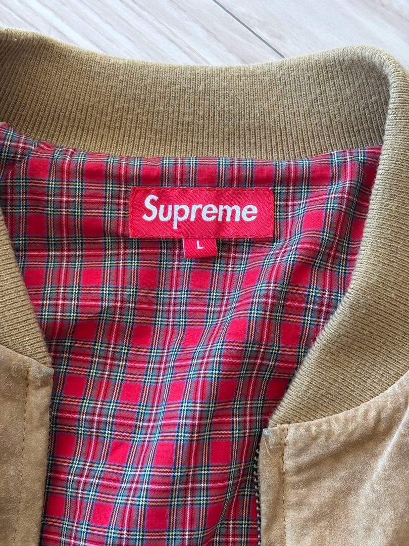 ジャケット・アウター Supreme Suede Bomber Jacket