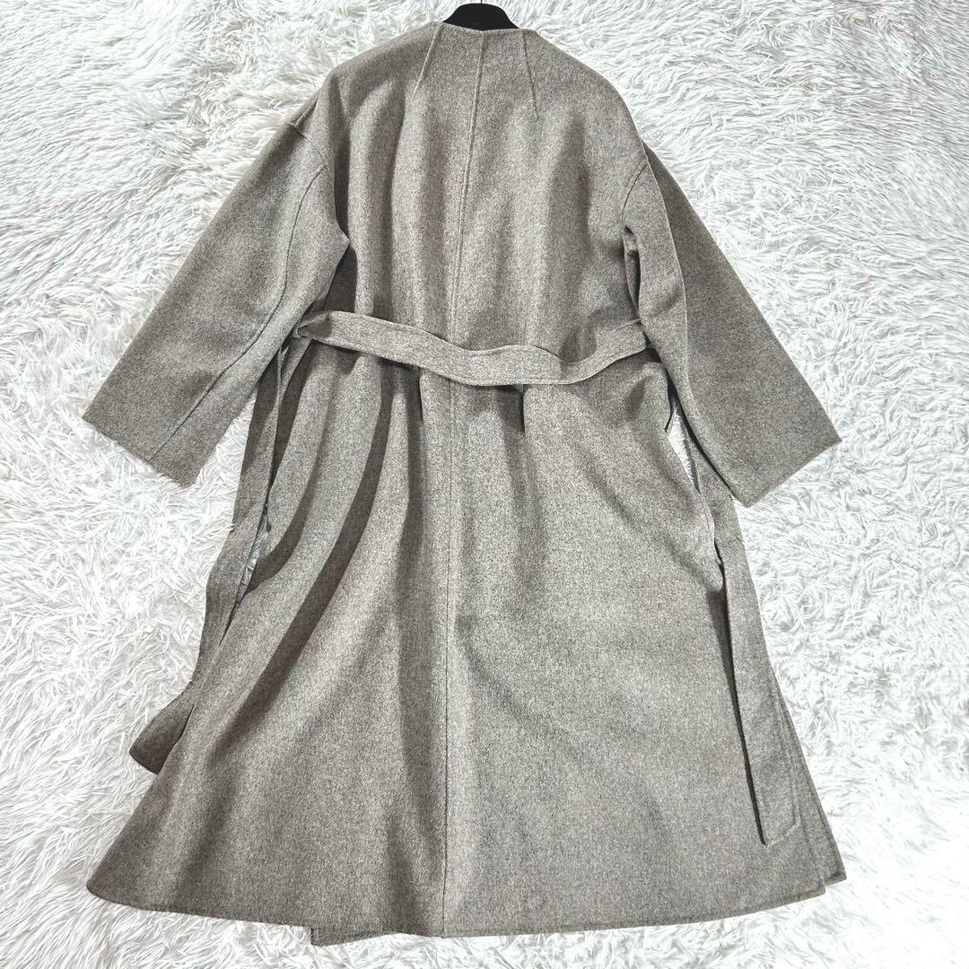 イエナ 美品✨MANTECOダブルフェイスリバーコート ベージュ38