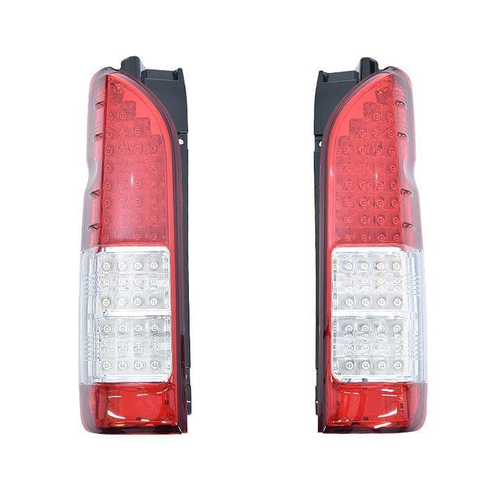 200系ハイエース 1型～7型 テールランプ シーケンシャル レッドスモーク