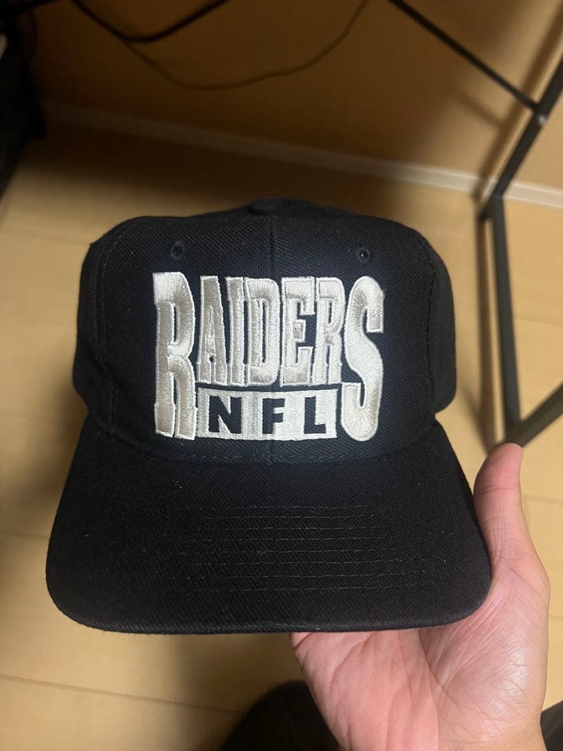 RAIDERS NFL キャップ 黒