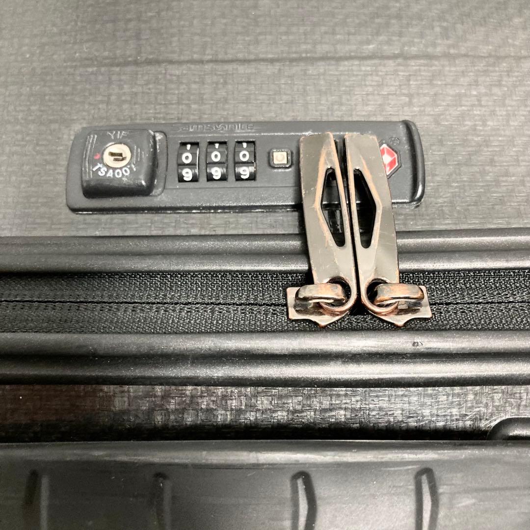 サムソナイト コスモライト 123L キャリーケース 超軽量 4輪 大容量 黒