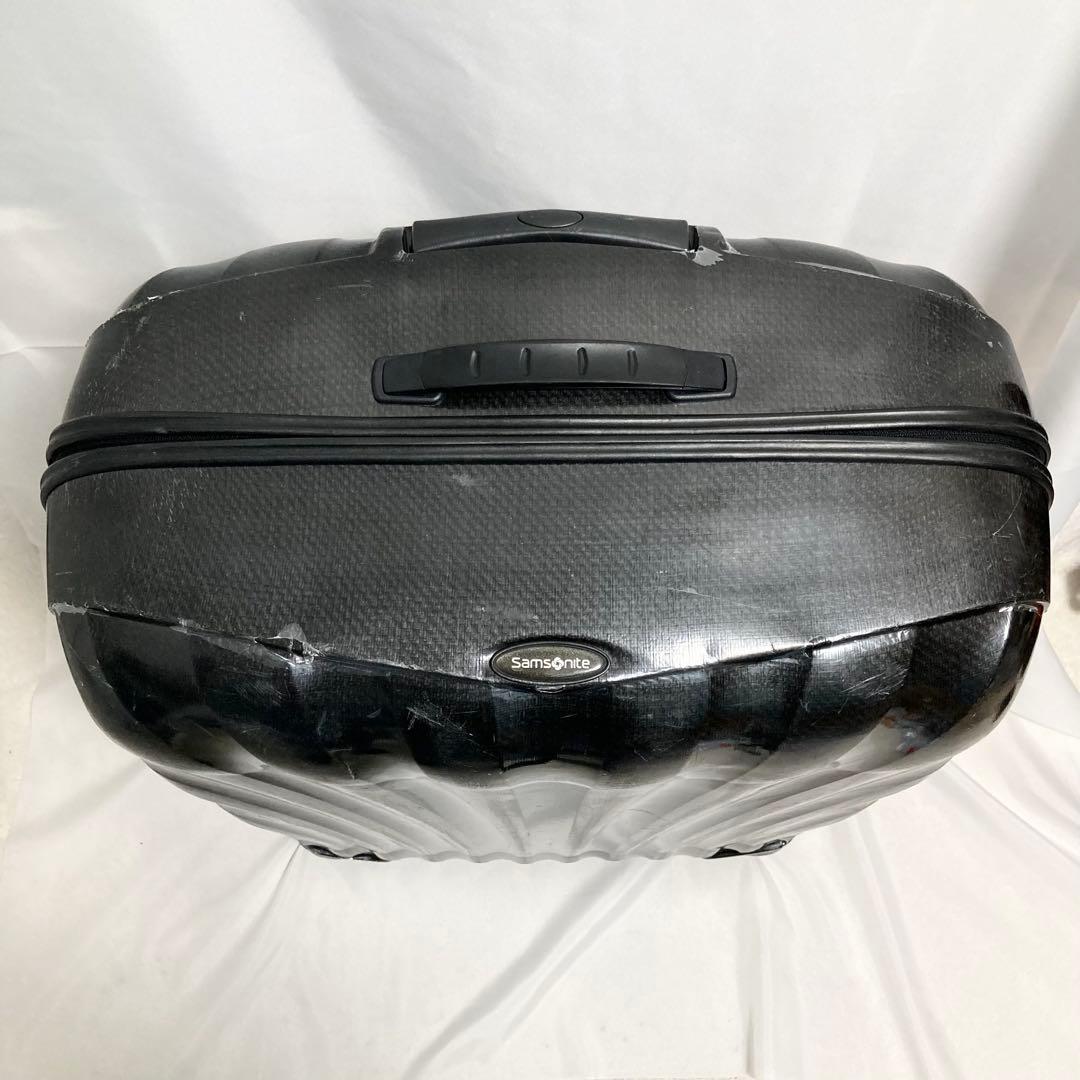 サムソナイト コスモライト 123L キャリーケース 超軽量 4輪 大容量 黒