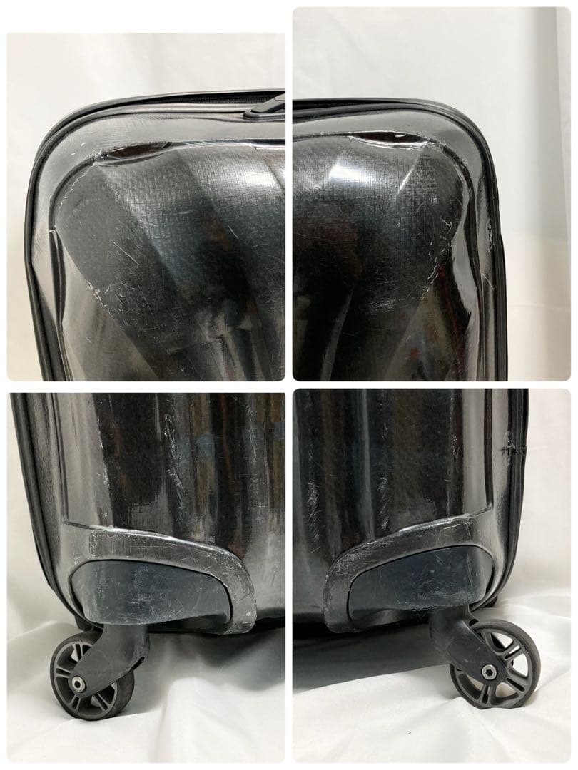 サムソナイト コスモライト 123L キャリーケース 超軽量 4輪 大容量 黒