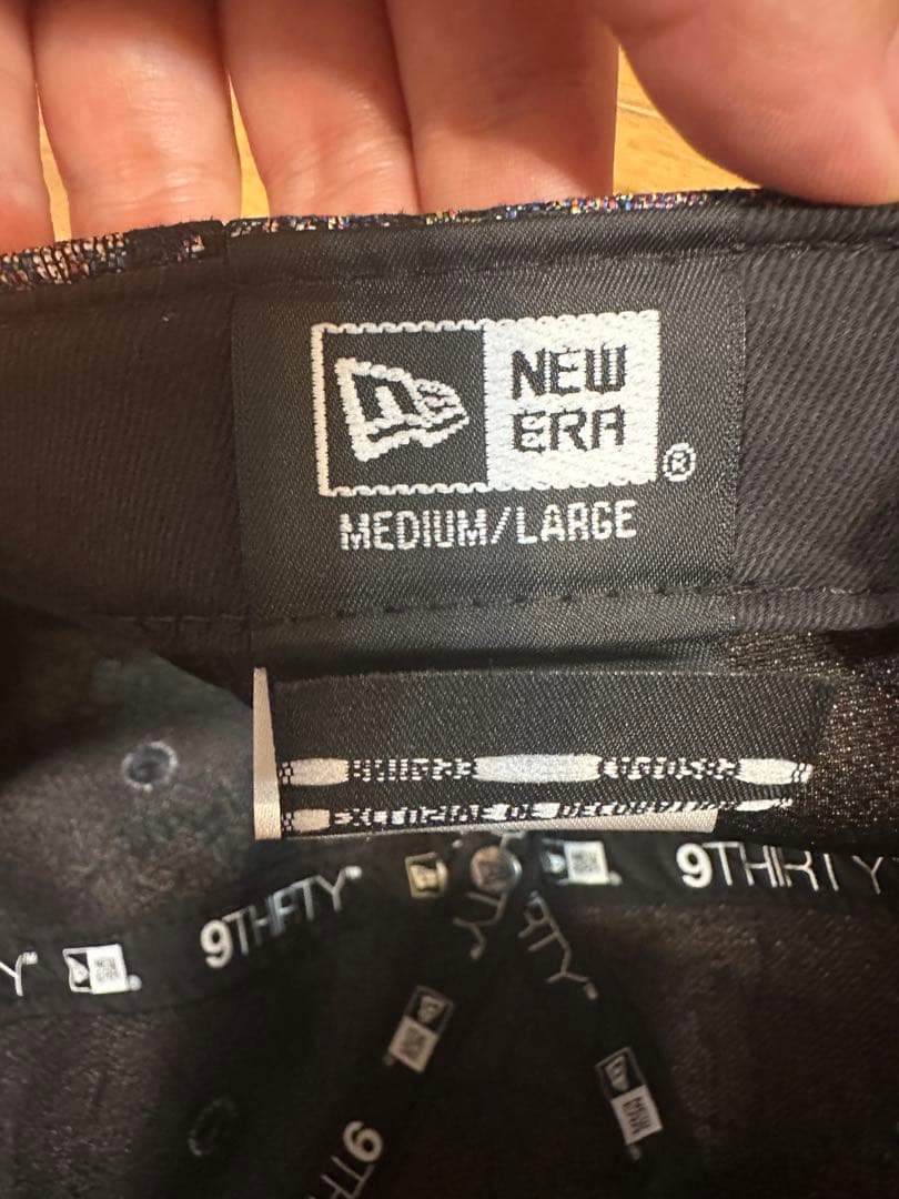 New Era 9THIRTY キャップ パターン入り
