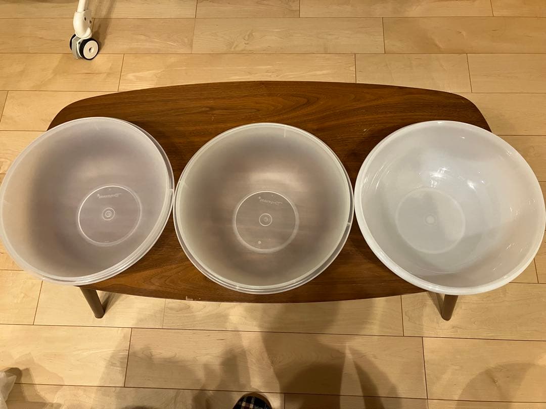 温*丸様 新品★ Tupperware スーパーミックスボール 6.5L × 3