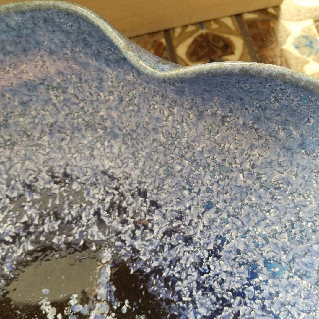 中尾哲彰 菓子鉢 銀河釉(夏銀河)