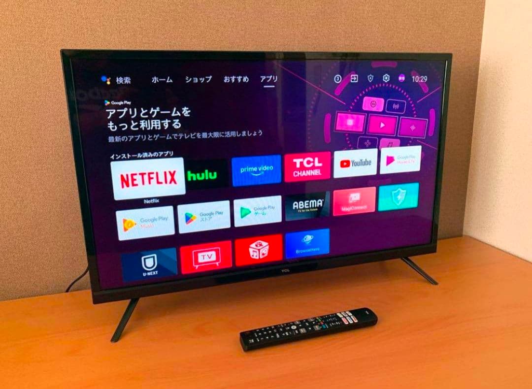 TCL 液晶テレビ 32型　2021年製 ネット動画/地上波BSCS