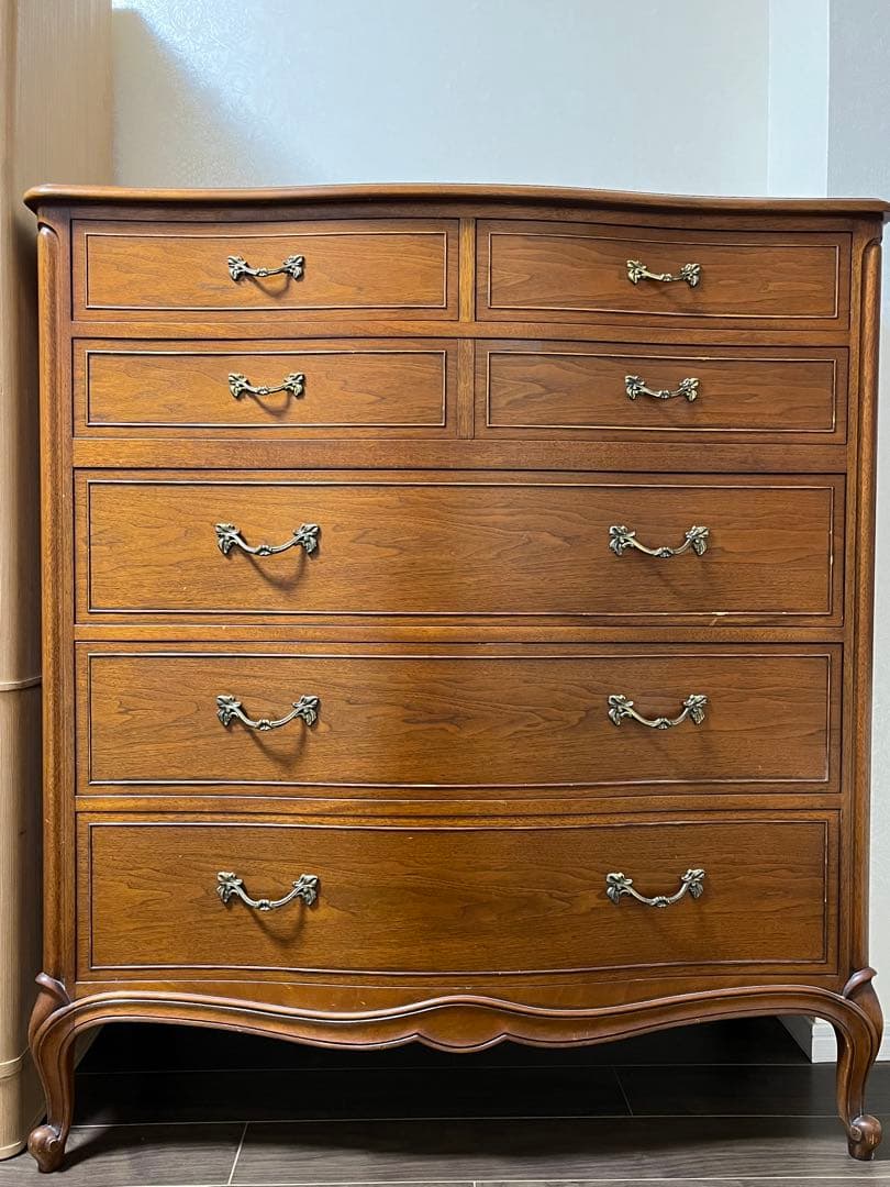 ‼️値下‼️【明日までの出品です】 DREXEL ドレクセル ツーレイン5段チェスト