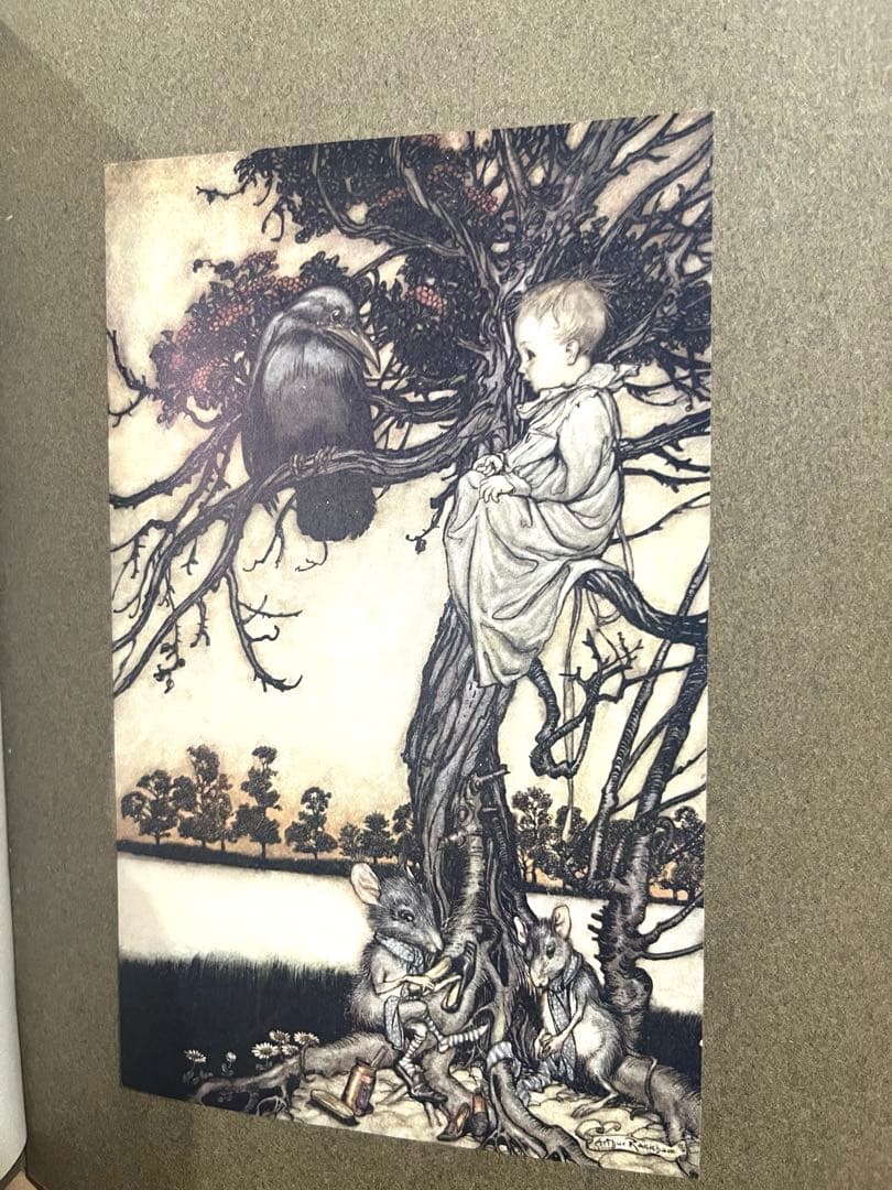 No.304希少 古書 アンティーク 洋書 アーサー·ラッカム ピーター・パン