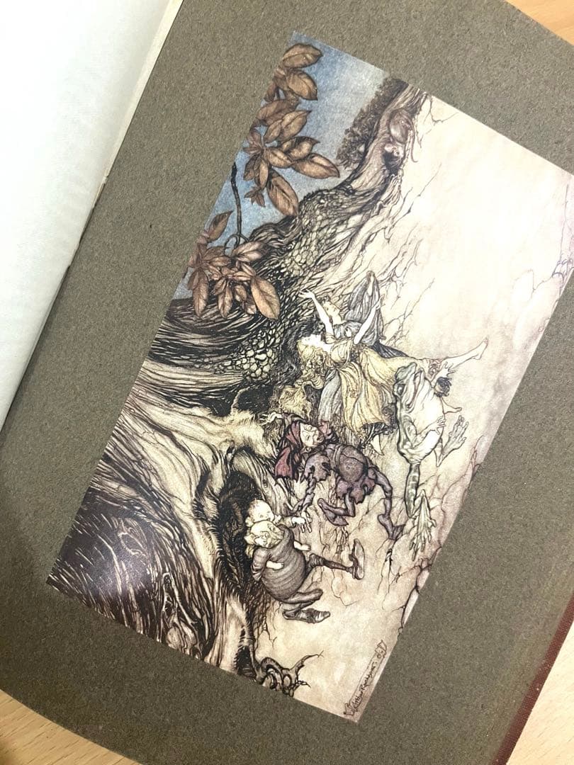 No.304希少 古書 アンティーク 洋書 アーサー·ラッカム ピーター・パン