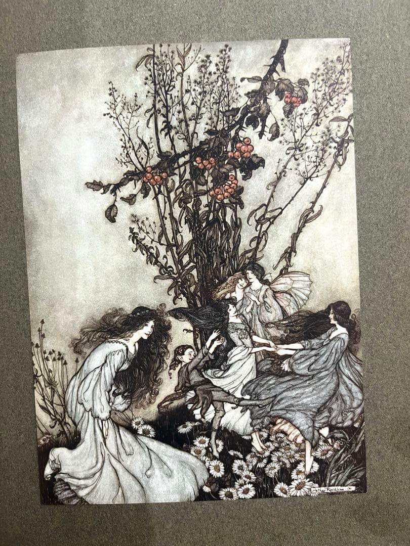 No.304希少 古書 アンティーク 洋書 アーサー·ラッカム ピーター・パン