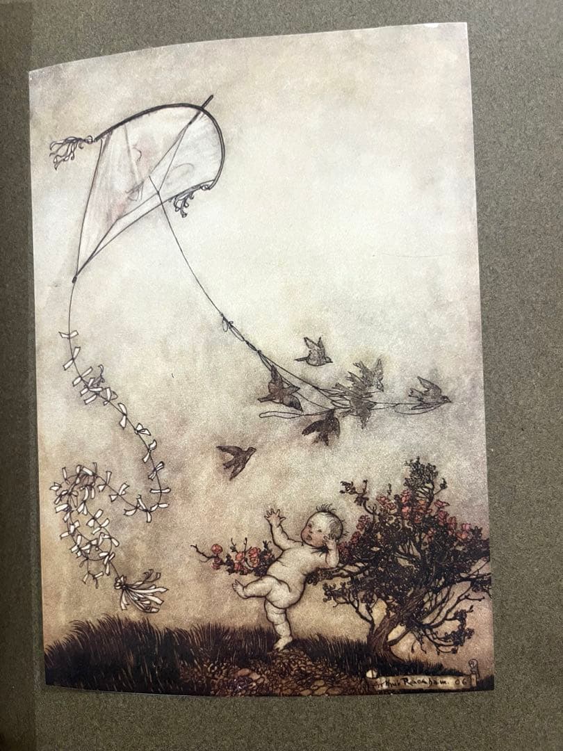 No.304希少 古書 アンティーク 洋書 アーサー·ラッカム ピーター・パン