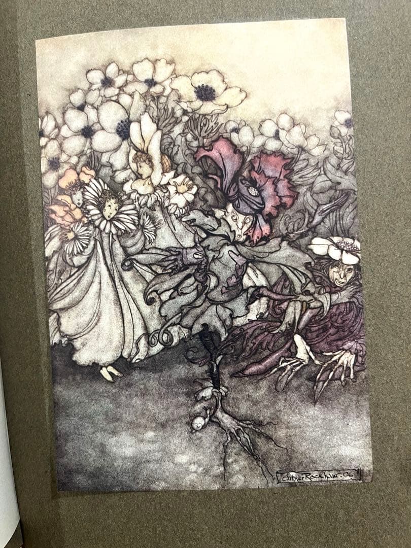 No.304希少 古書 アンティーク 洋書 アーサー·ラッカム ピーター・パン