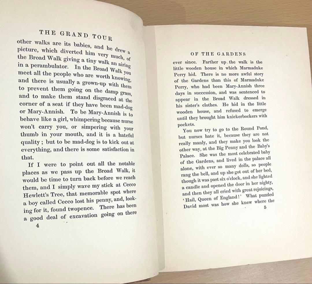 No.304希少 古書 アンティーク 洋書 アーサー·ラッカム ピーター・パン