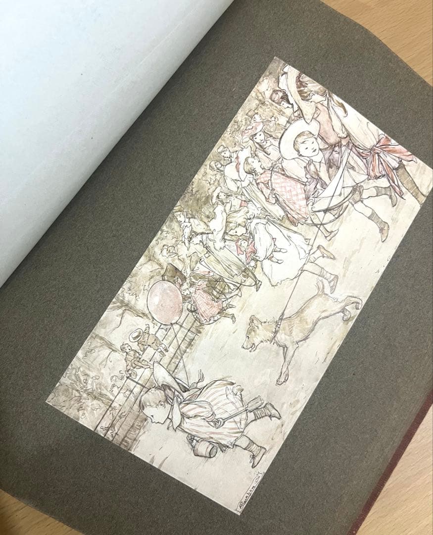 No.304希少 古書 アンティーク 洋書 アーサー·ラッカム ピーター・パン