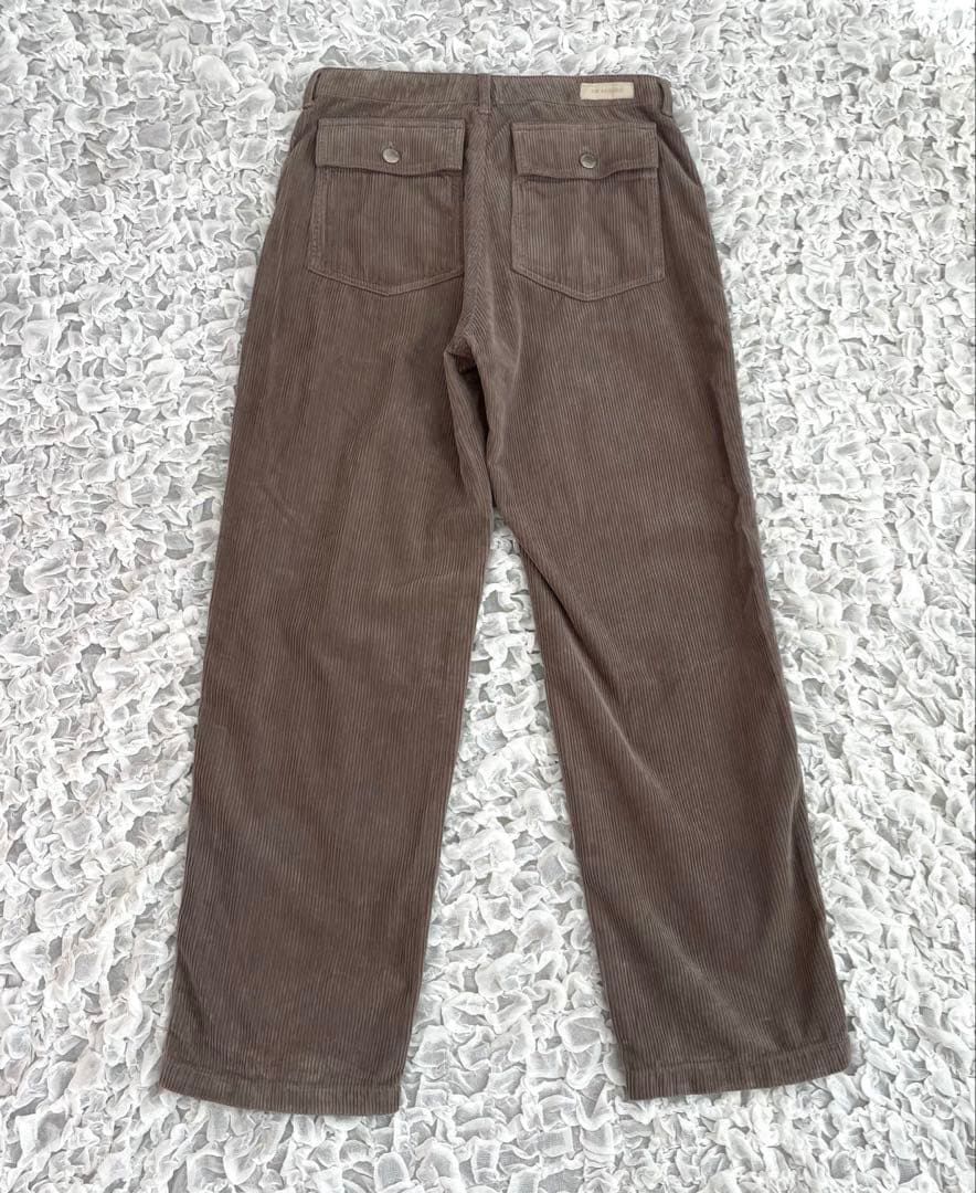 シシクイ　コーデュロイベーカー　ブラウン　36 美品