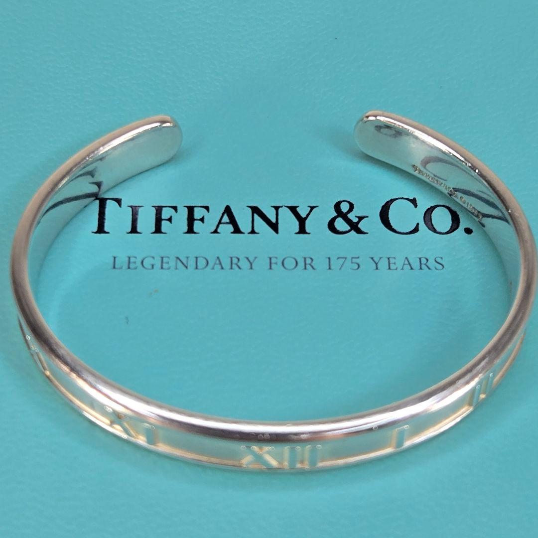 な*こ様 Tiffany & Co. シルバーバングル アトラス ブレスレット