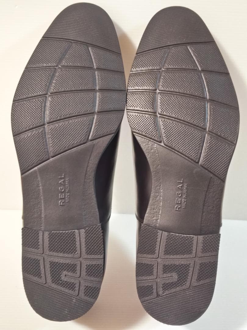 REGAL ビジネスシューズ 28cm ストレートチップ 革靴 幅広 232S