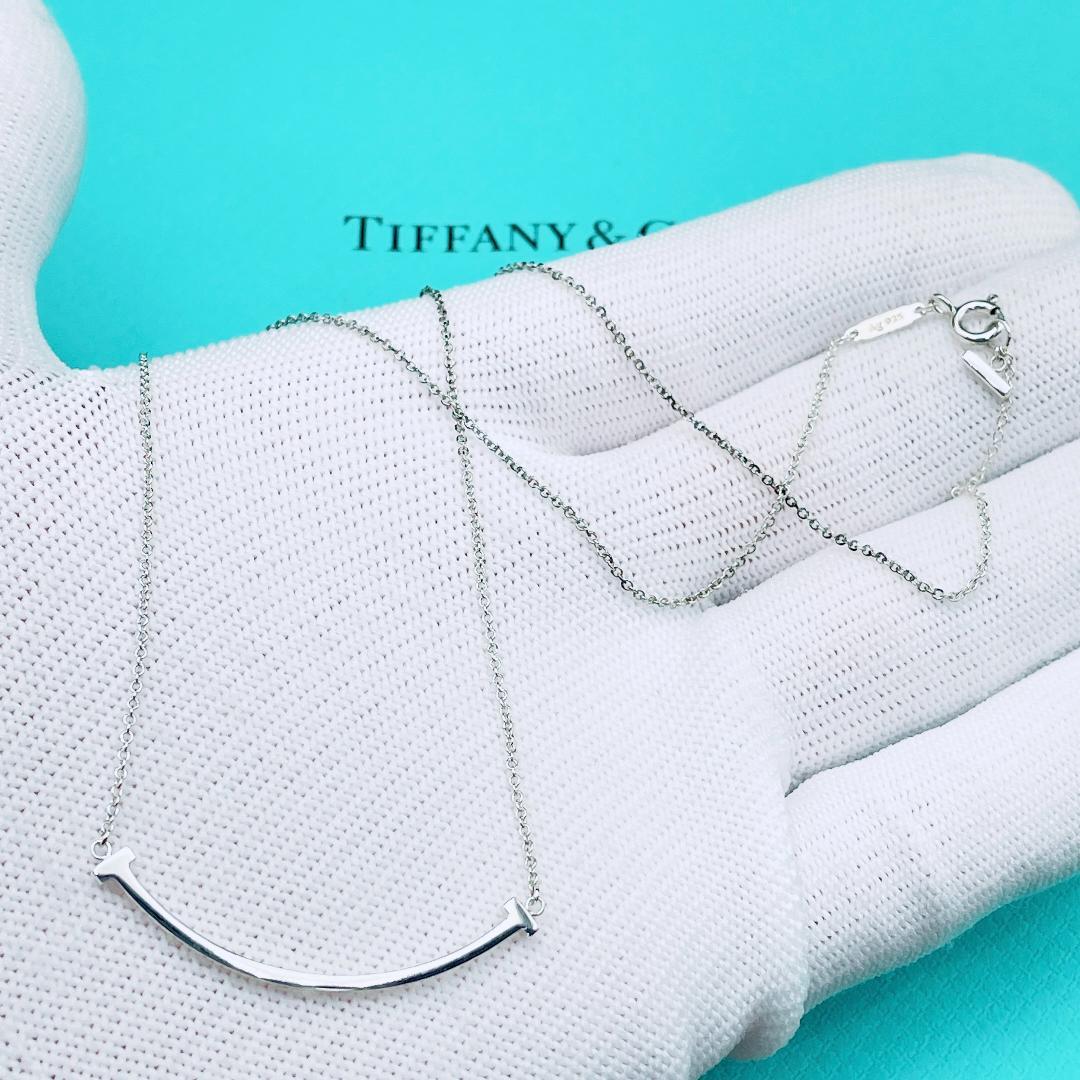 も*ち様 ◇ティファニー◇ 新品仕上済 Tスマイル スモール 925 ネックレス
