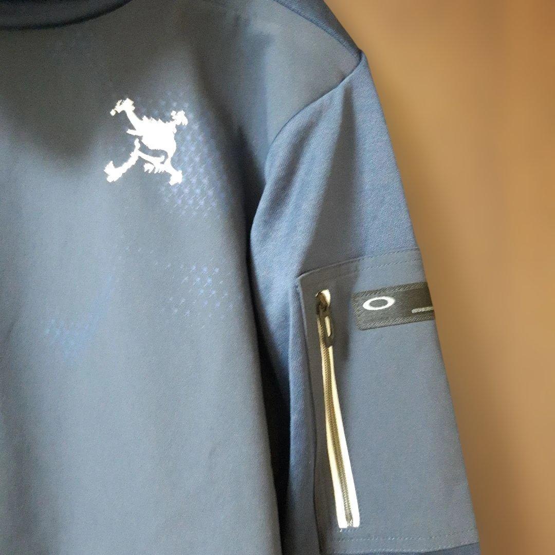 新品　オークリーゴルフ　メンズウエア　スカルタートルネックミドル　長袖シャツ