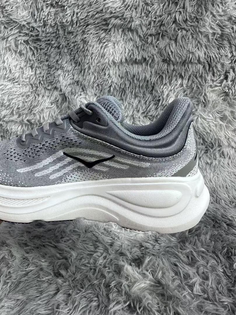 HOKA ONE ONE BONDI9 ボンダイ9スニーカー グレー23.5cm