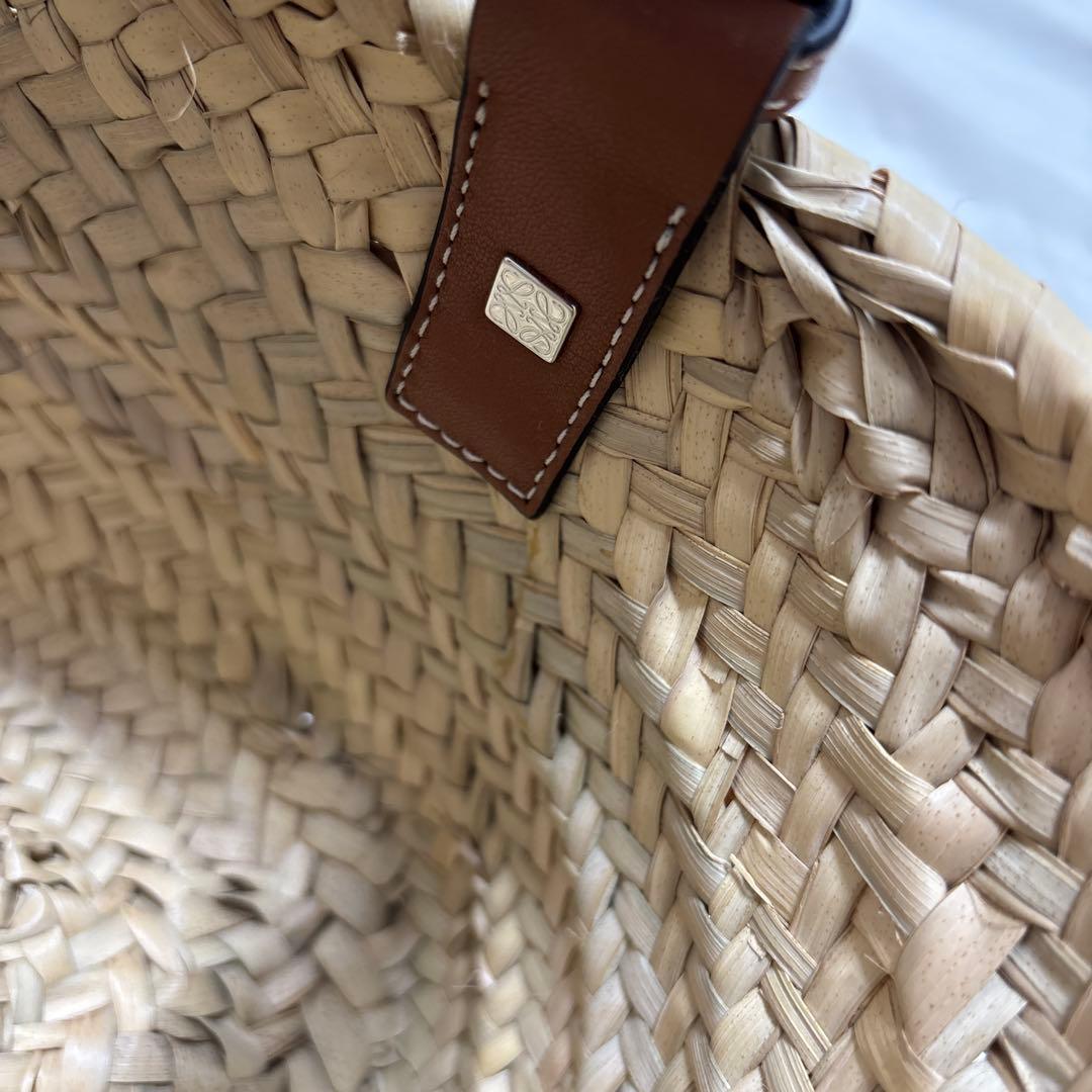 LOEWE ロエベ　ストロー かごバッグ