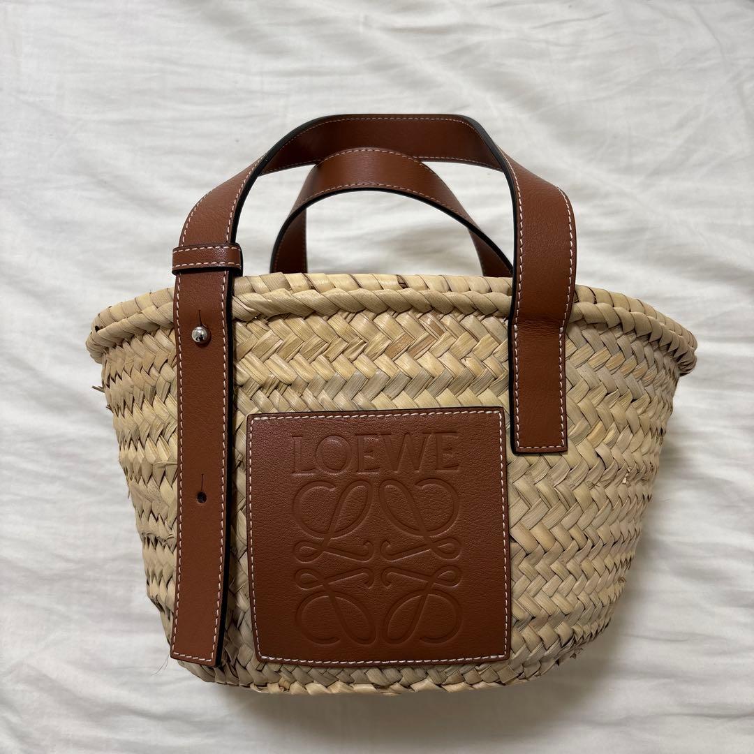 LOEWE ロエベ　ストロー かごバッグ