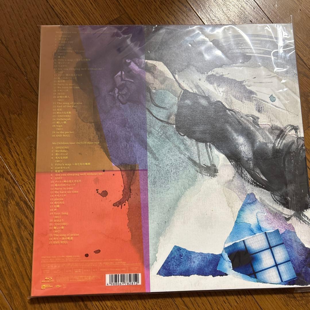 Mr.Children/miss you LIVE〈2枚組〉　Blu-ray