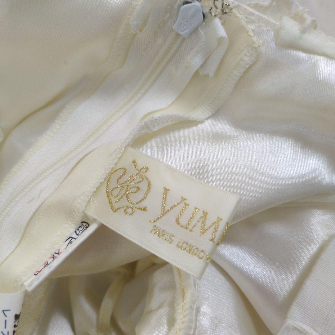 桂由美　ウェディングドレス　ロングスリーブ