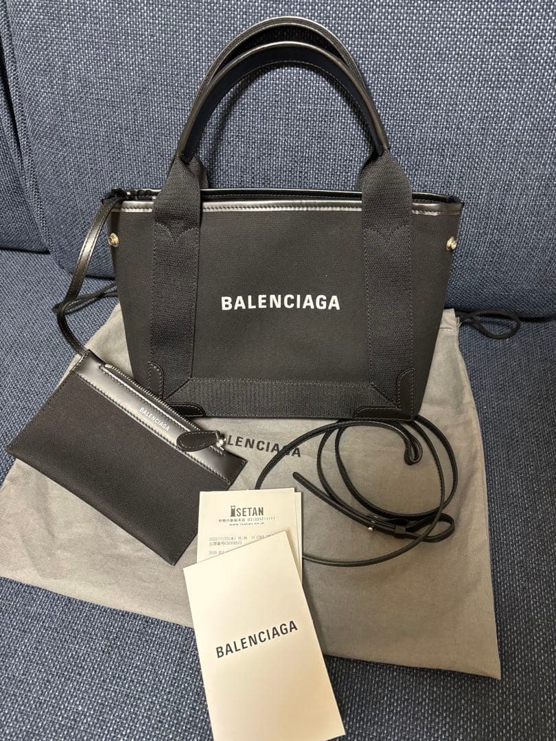 【美品】BALENCIAGA カバXS