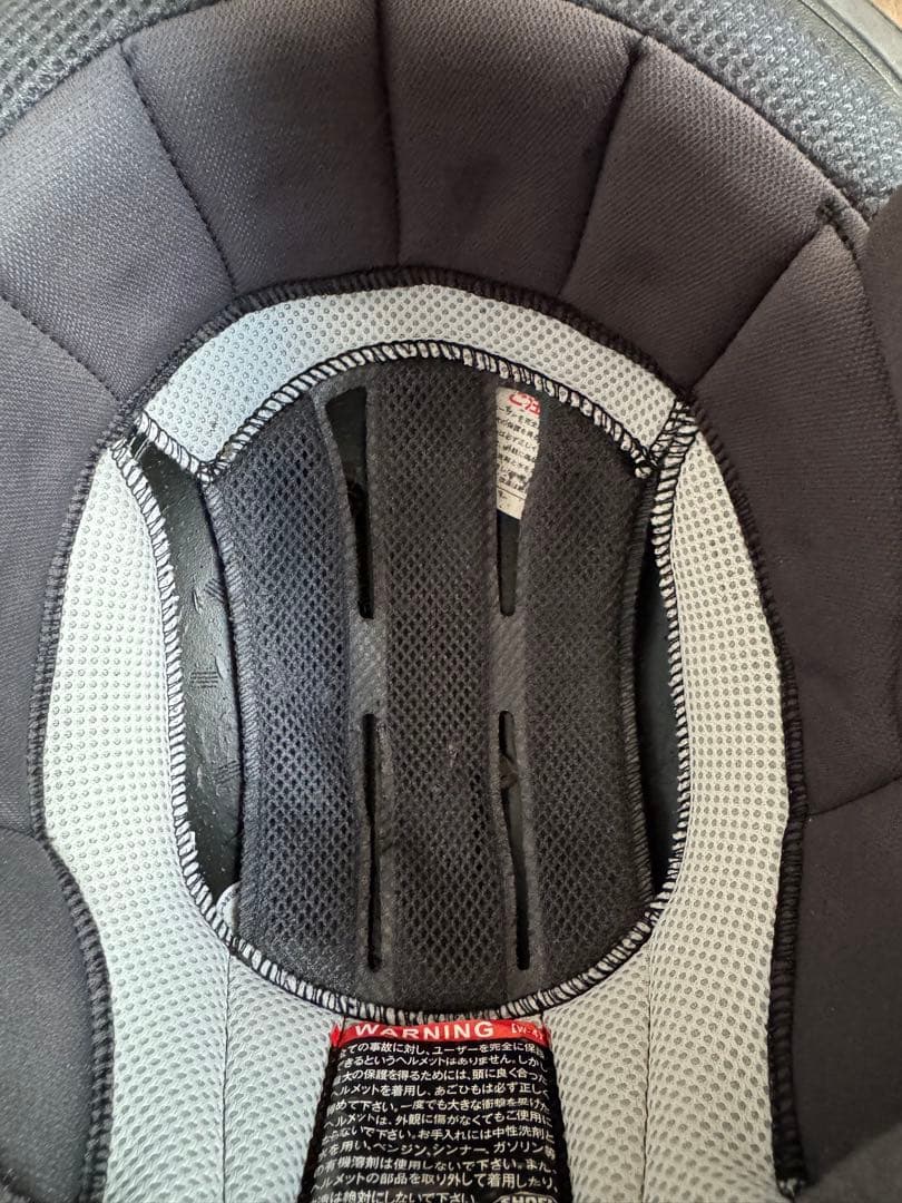 【本日のみ値下げ】x-twelve shoei ホワイト　XLサイズ【美品】