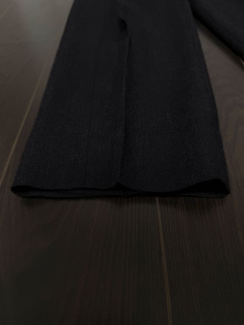 80s コムデギャルソンオム　ウール　ヘリンボーン　トラウザー　スラックス