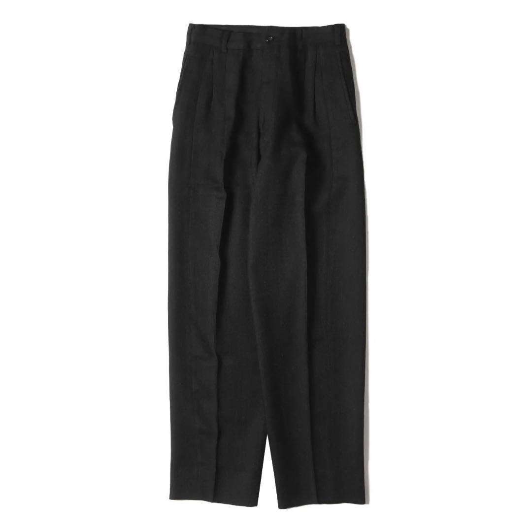 80s コムデギャルソンオム　ウール　ヘリンボーン　トラウザー　スラックス