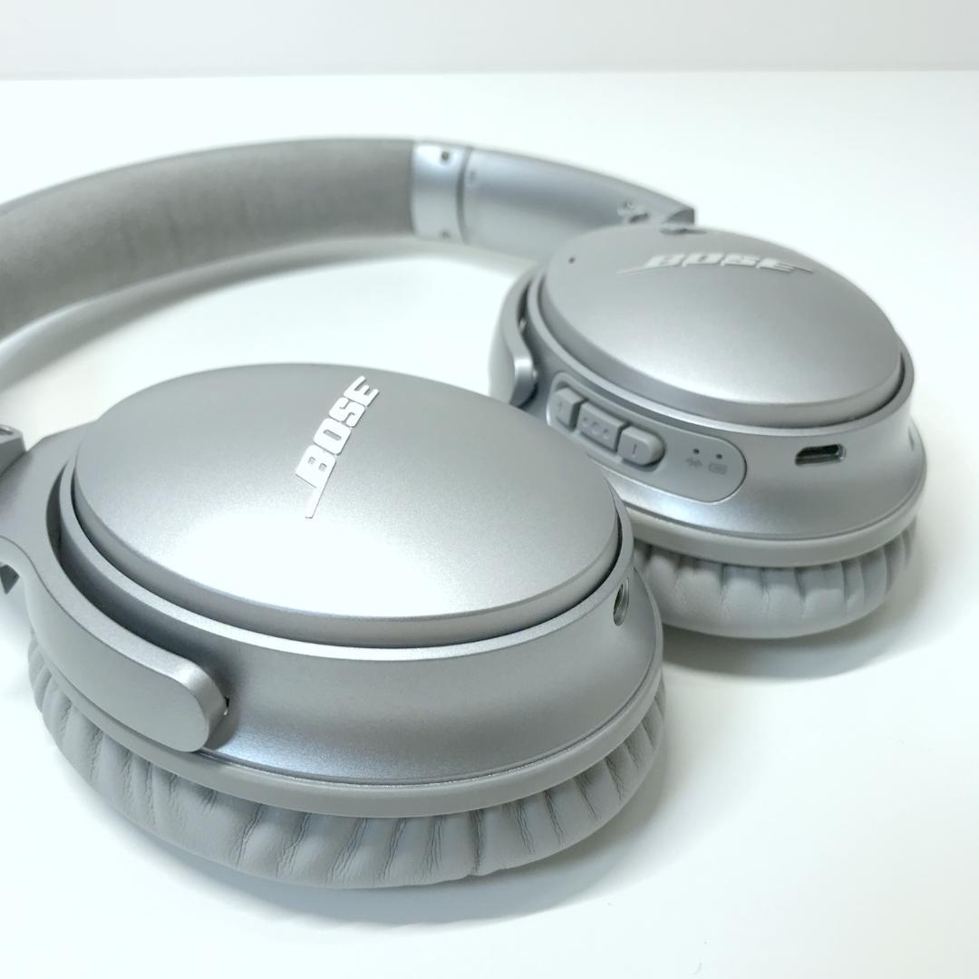 【美品/パッド交換済】Bose QuietComfort 35 シルバー 限定色