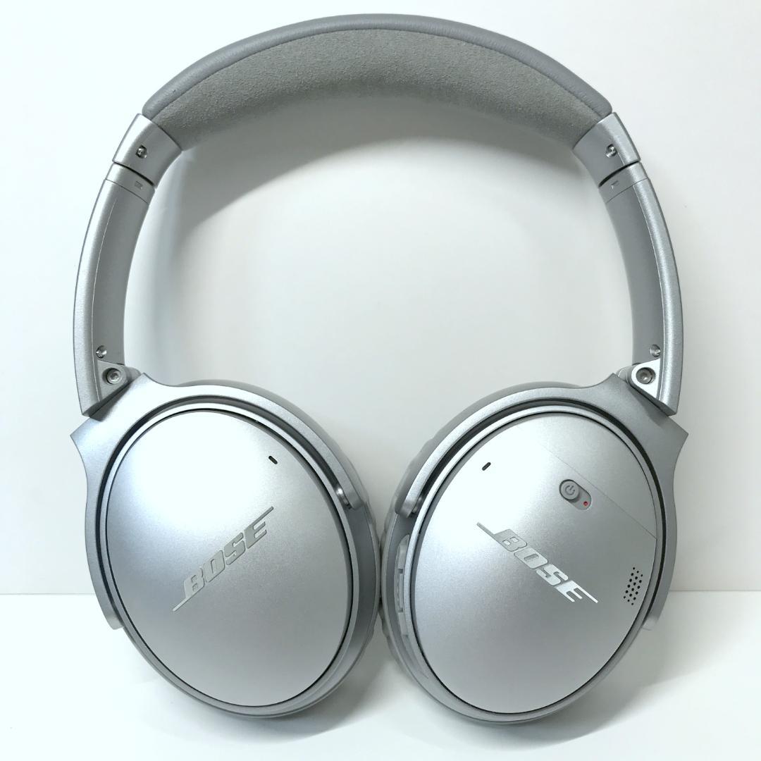 【美品/パッド交換済】Bose QuietComfort 35 シルバー 限定色