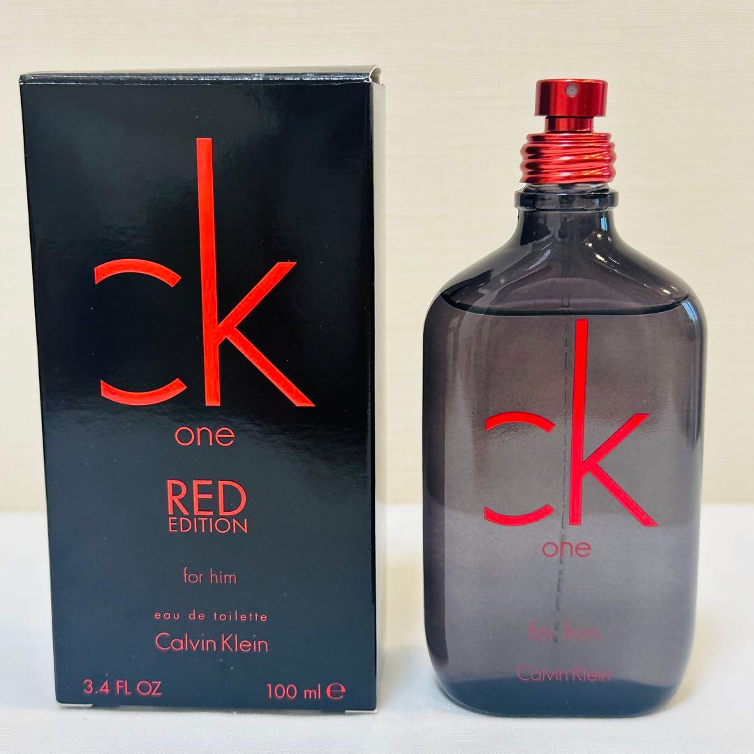 新品　カルバンクライン　シーケーワン　レッド　フォーヒム　香水　100ml