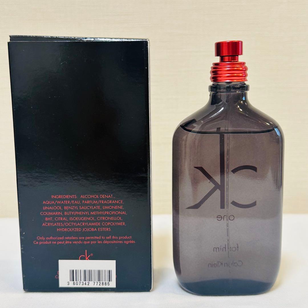 新品　カルバンクライン　シーケーワン　レッド　フォーヒム　香水　100ml