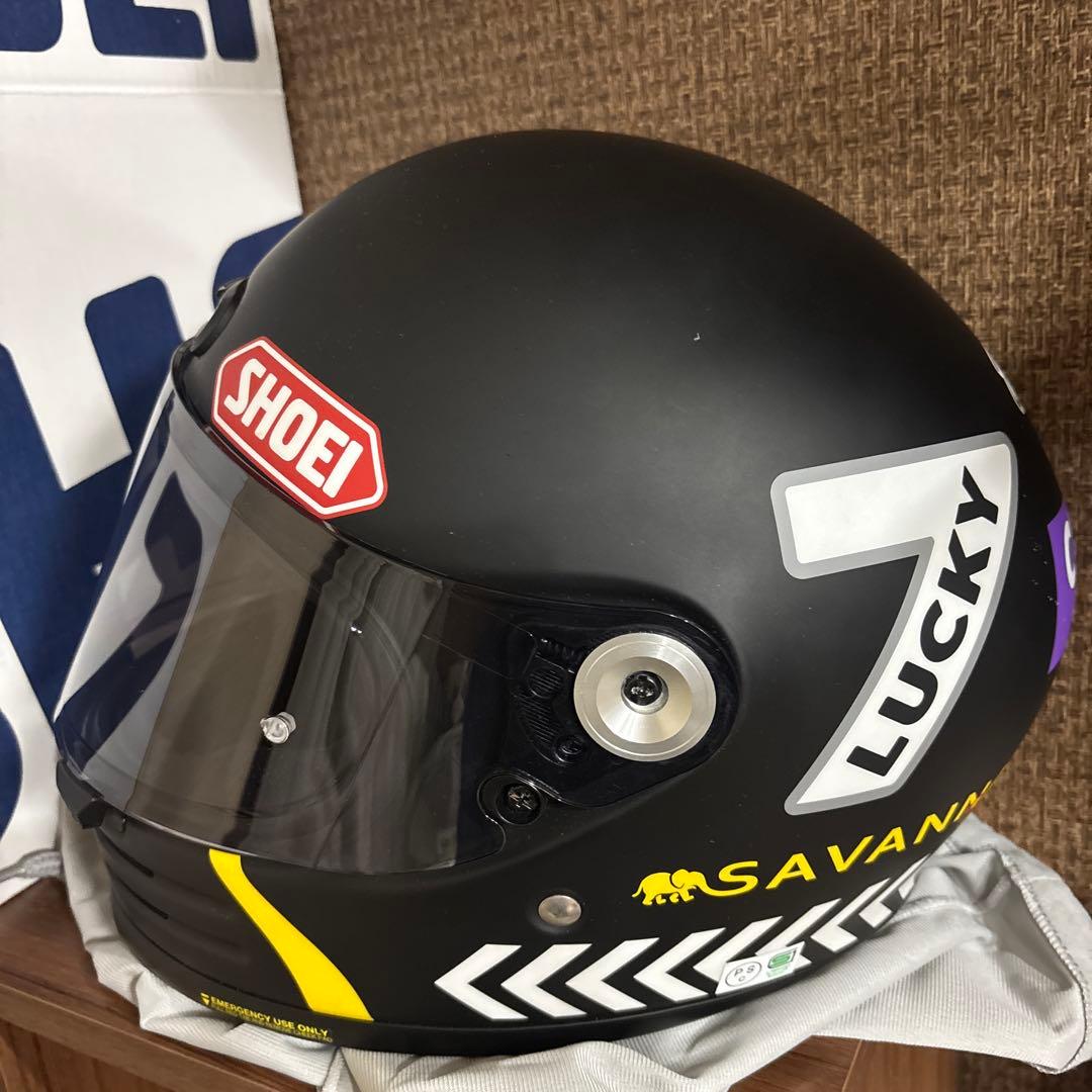 SHOEI Glamster CHEETAH C.C. 限定品　ドライレンズ付