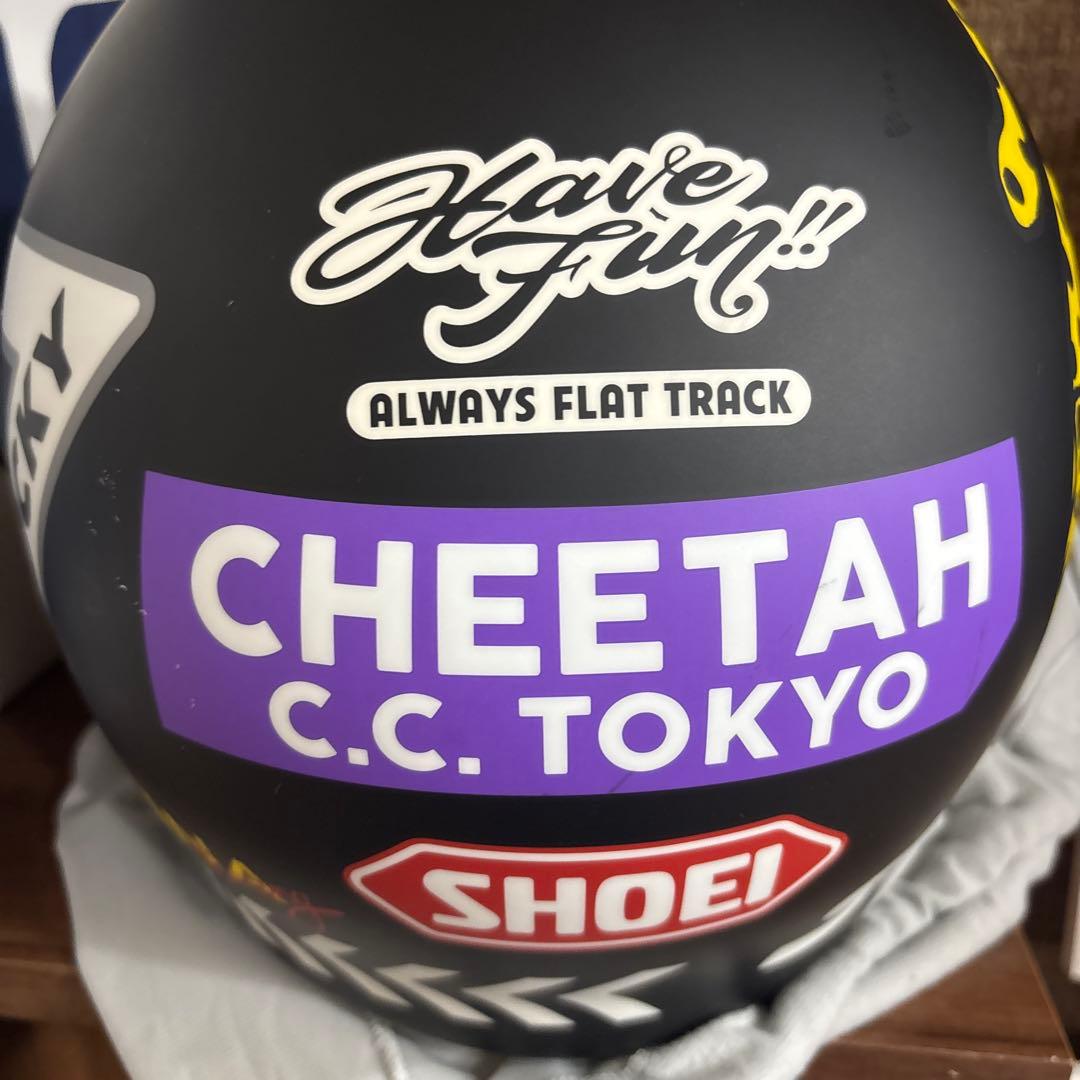 SHOEI Glamster CHEETAH C.C. 限定品　ドライレンズ付