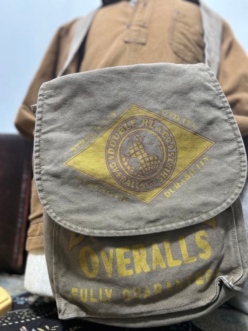 雰囲気抜群　RRL キャンバス　ダック　ショルダーバッグ　 斜め掛け