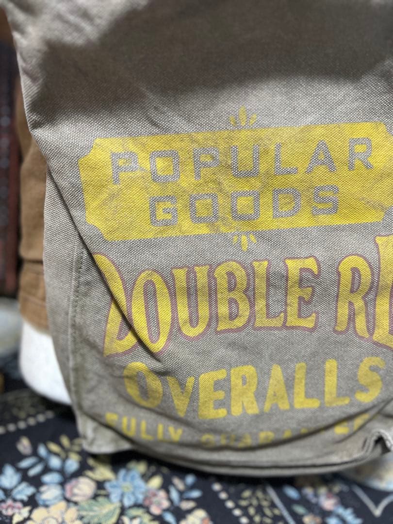 雰囲気抜群　RRL キャンバス　ダック　ショルダーバッグ　 斜め掛け