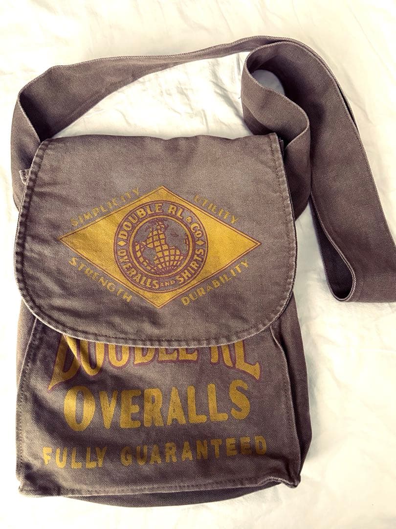 雰囲気抜群　RRL キャンバス　ダック　ショルダーバッグ　 斜め掛け