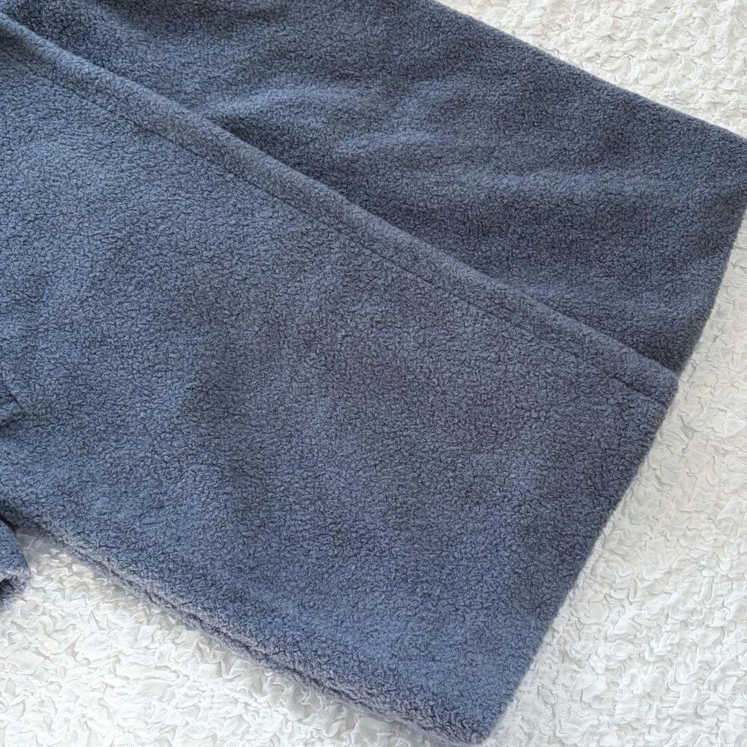 23AW フレームワーク WOOLブレンドボアコート 定価4.8万 グレー